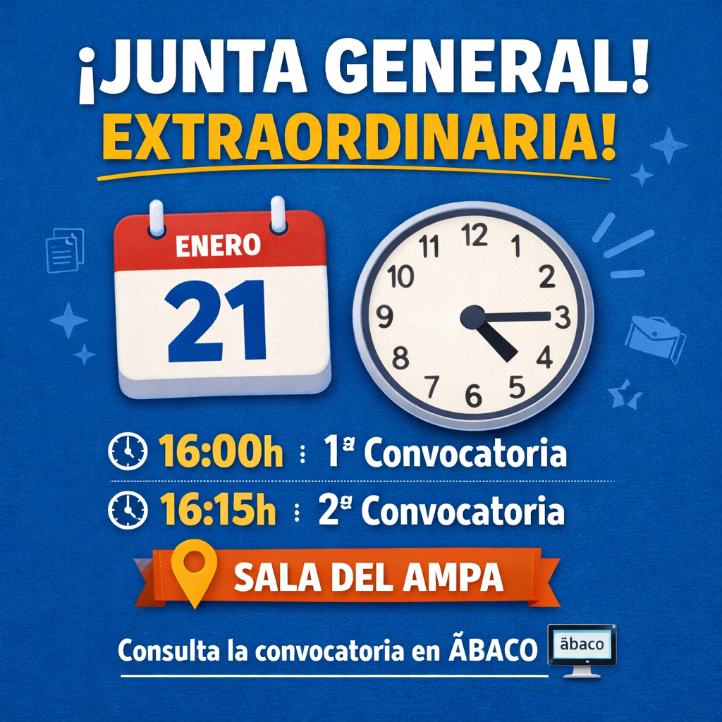 JUNTA EXTRAORDINARIA AMPA